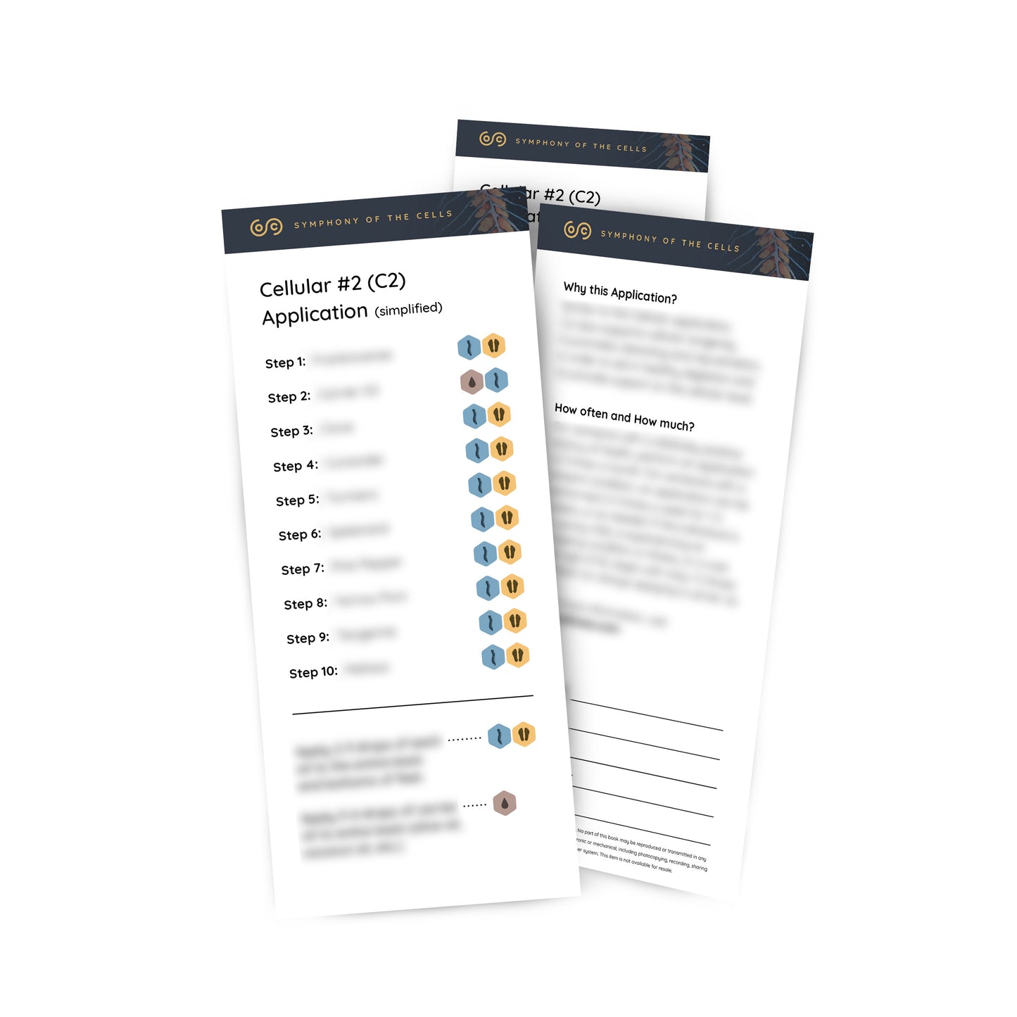 Cellular #2 Application Pass-a-long Card - Pack of 5